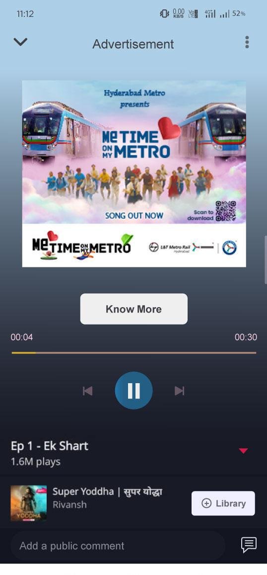 #MeTimeInMetro Spotify Campaign