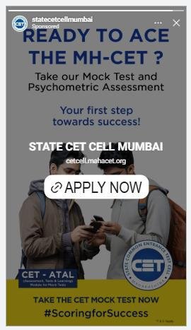 MH-CET WhatsApp Campaign