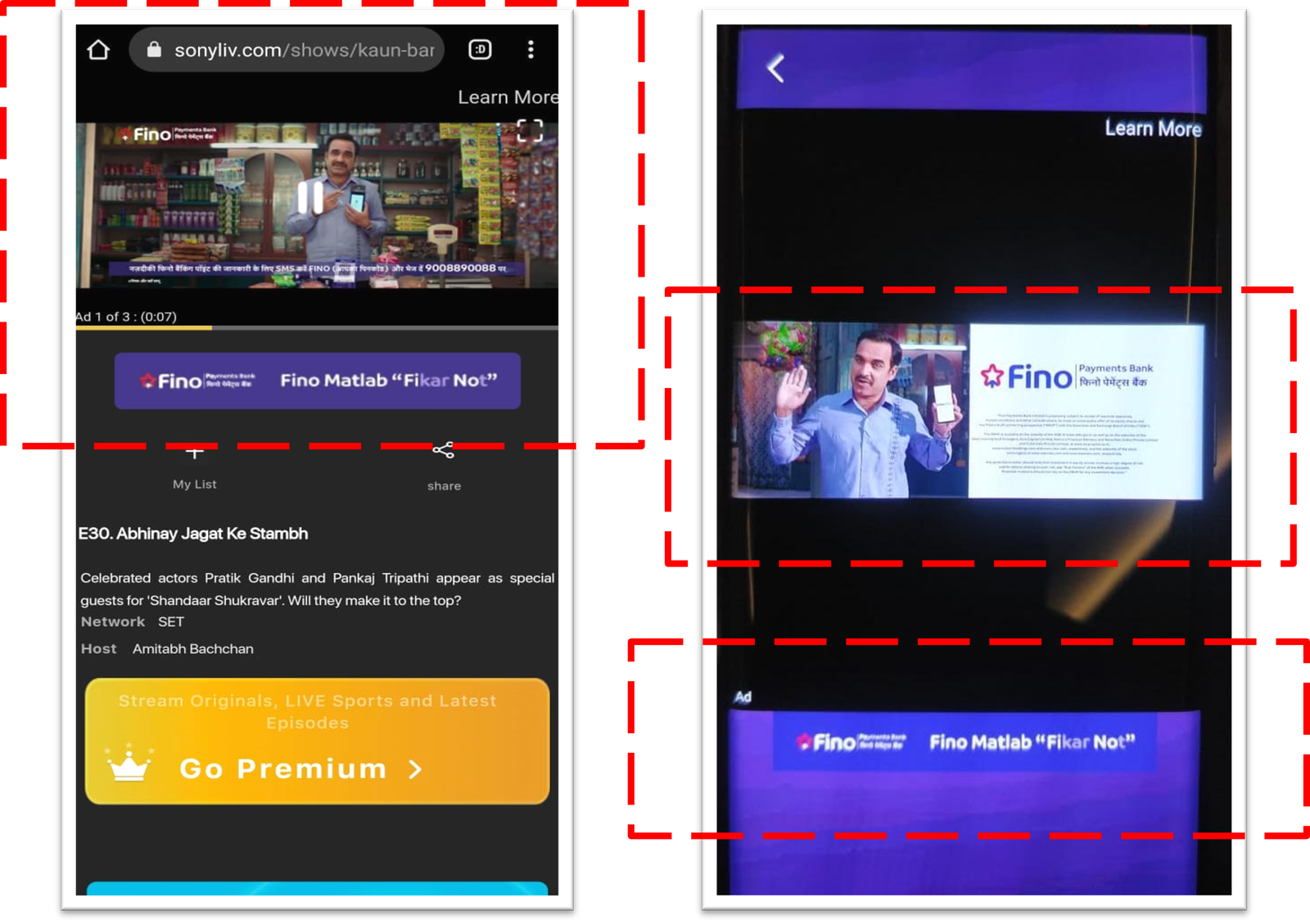 SonyLIV(OTT) App Creative Story